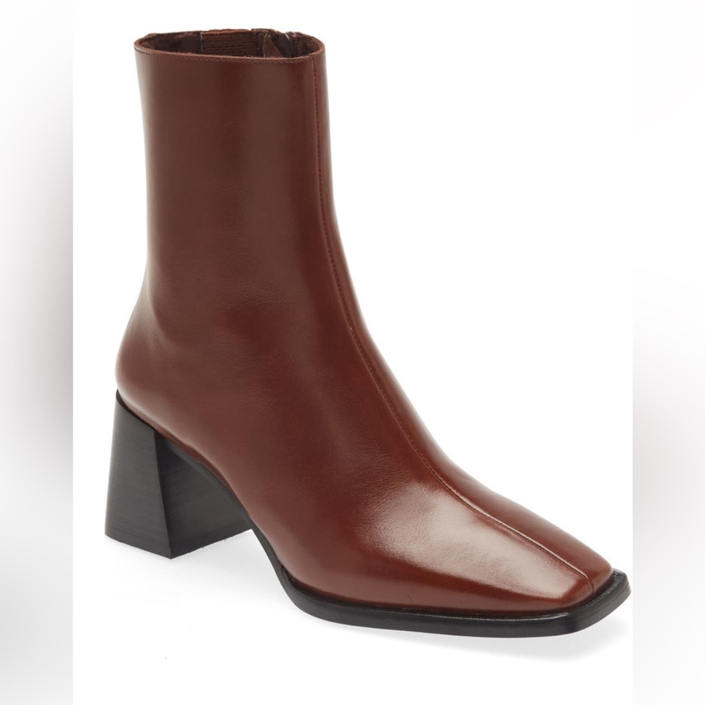 Jeffrey Campbell Geist Square Toe Boot - WORN ONCE